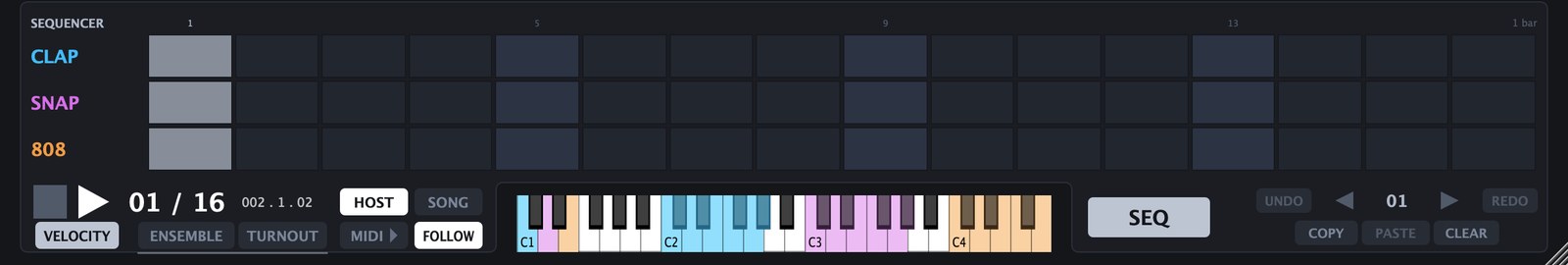 HANDSEMBLE SEQUENCER